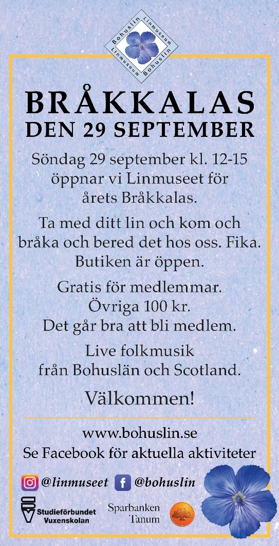 BRÅKKALAS 29 SEPTEMBER